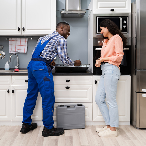 can you provide an estimate for cooktop repair before beginning any work in Muskogee County